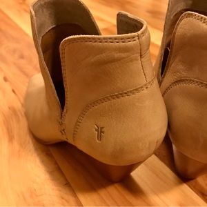 Frye leather booties